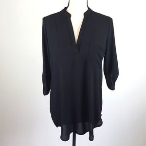 Lush black light weight tunic size small